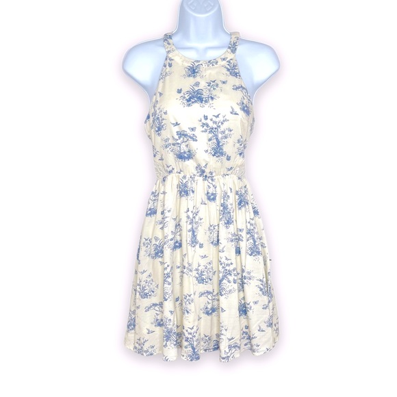 Disney Dresses & Skirts - Disney Cinderella Collection Ivory Toile Sleeveless Dress Size S